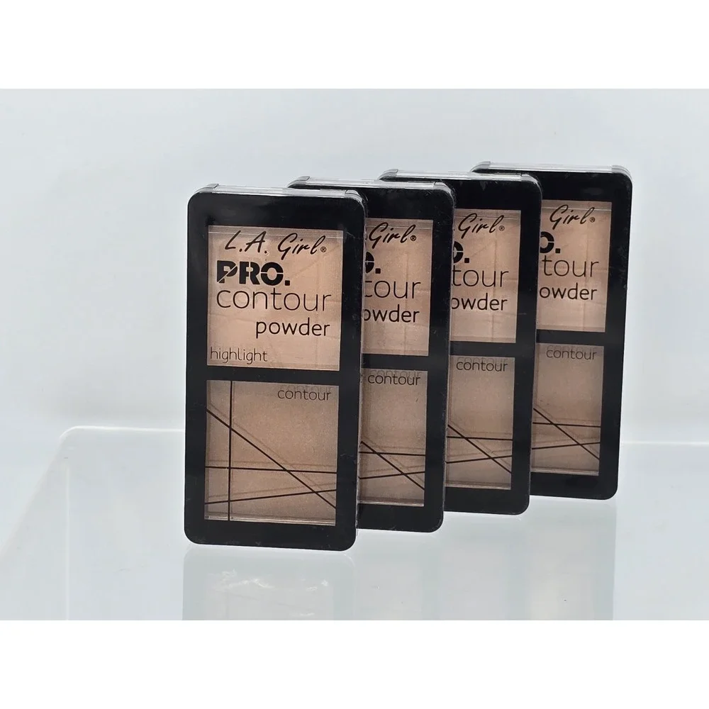 4 Lot L.A. Girl PRO.Contour Powder‎ - Color Highlight/Contour GCP668